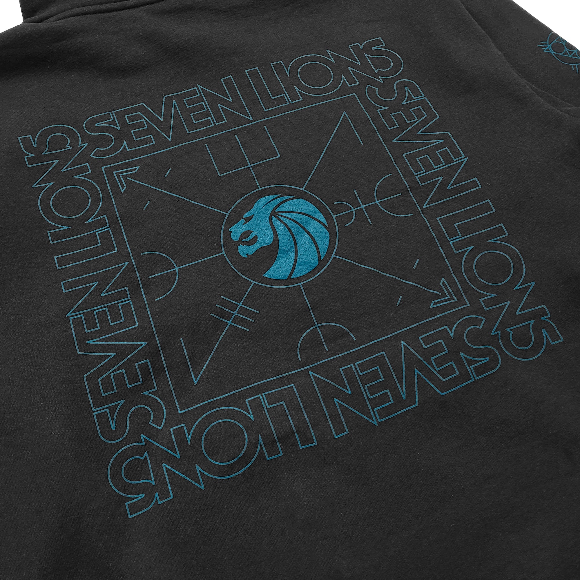 SEVEN LIONS CRESCENT MOON HEAVYWEIGHT HOODIE