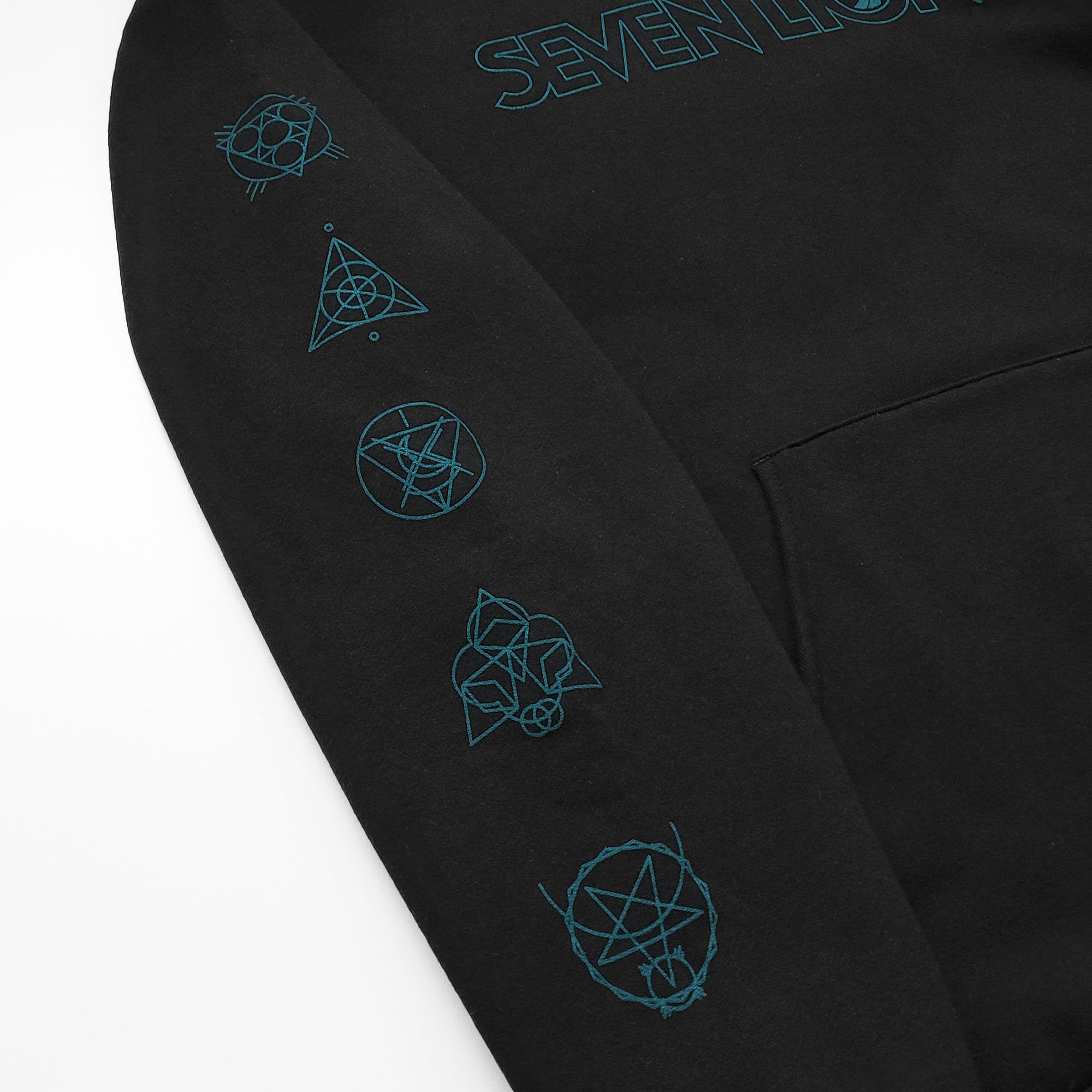 SEVEN LIONS CRESCENT MOON HEAVYWEIGHT HOODIE