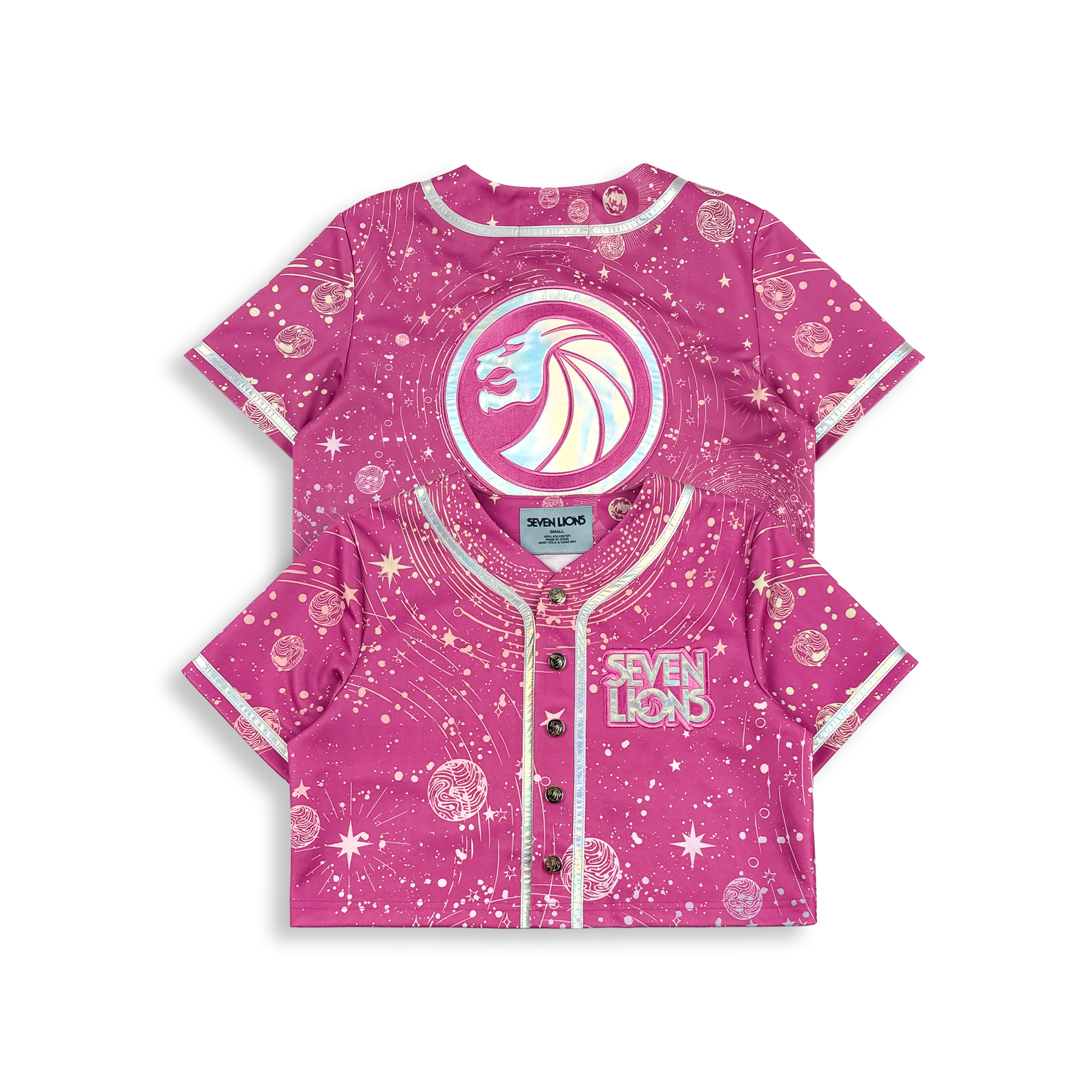SEVEN LIONS - FANTASY KINGDOM CROP BASEBALL JERSEY