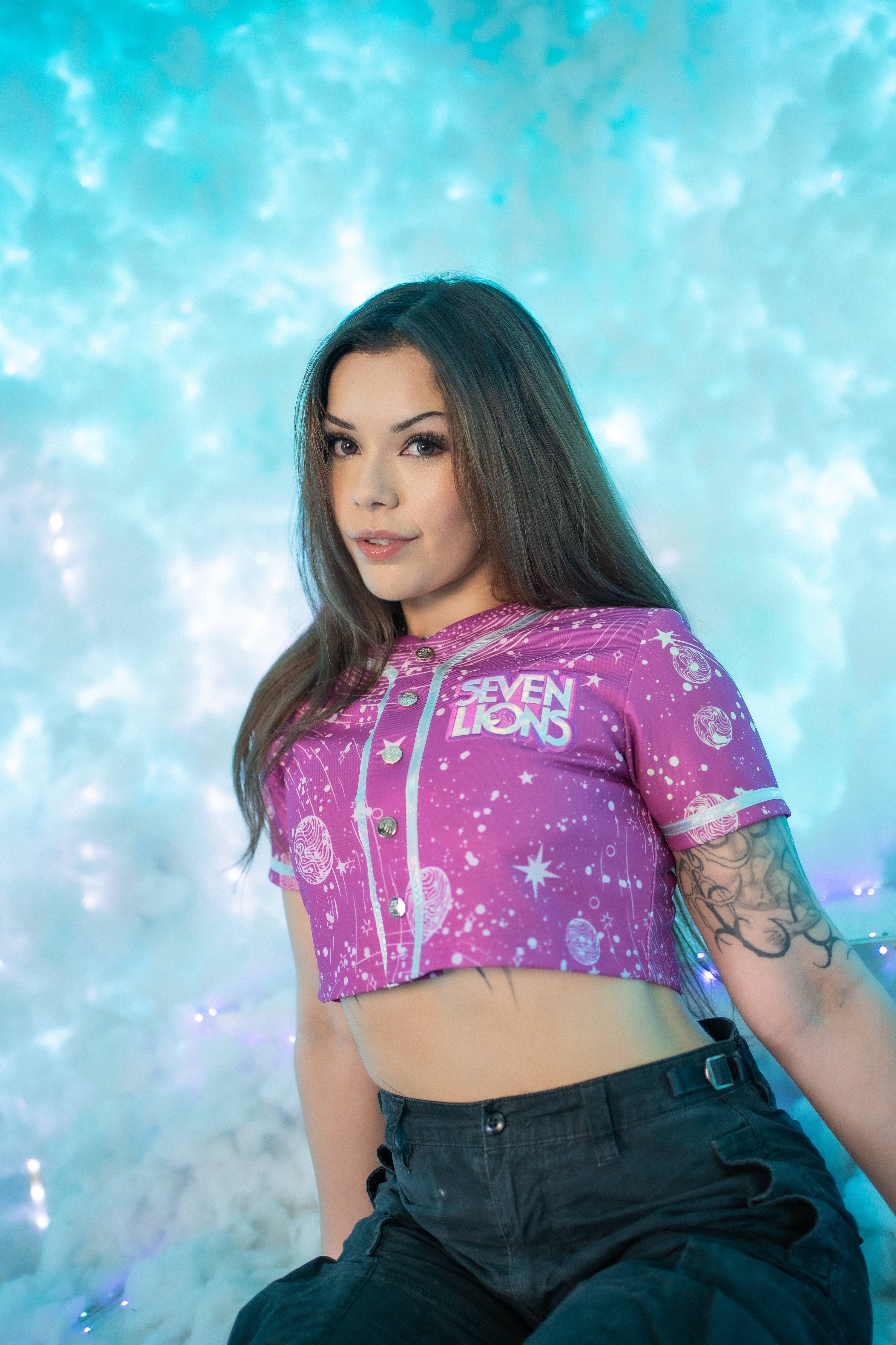 SEVEN LIONS - FANTASY KINGDOM CROP BASEBALL JERSEY