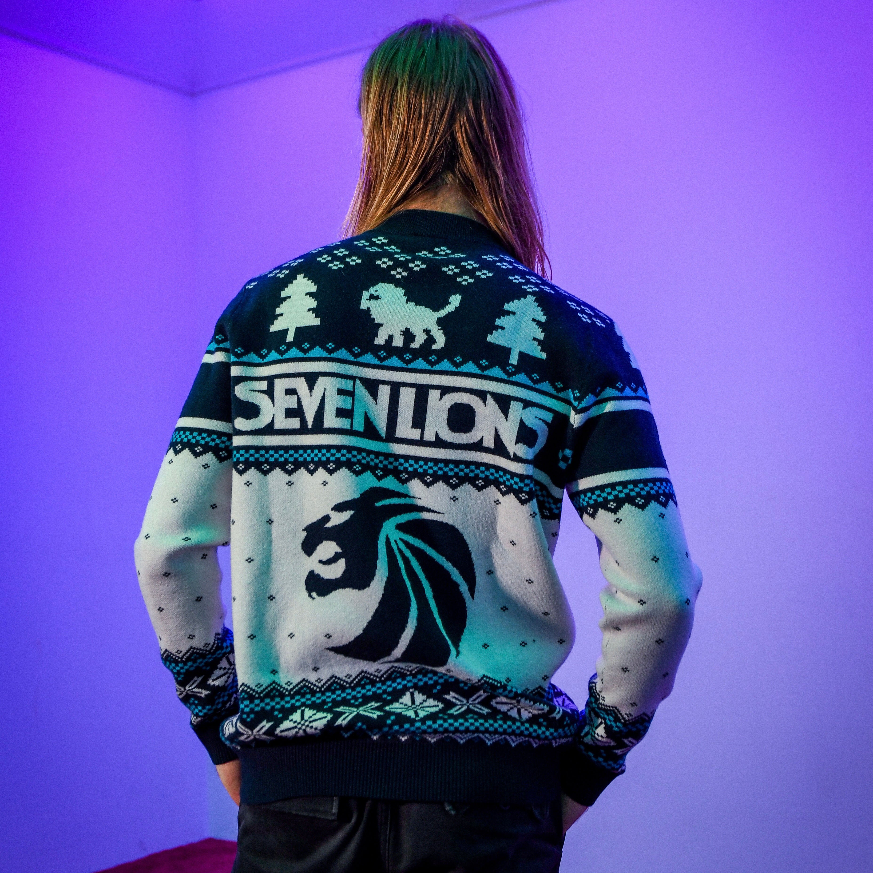 Lions hot sale christmas sweater