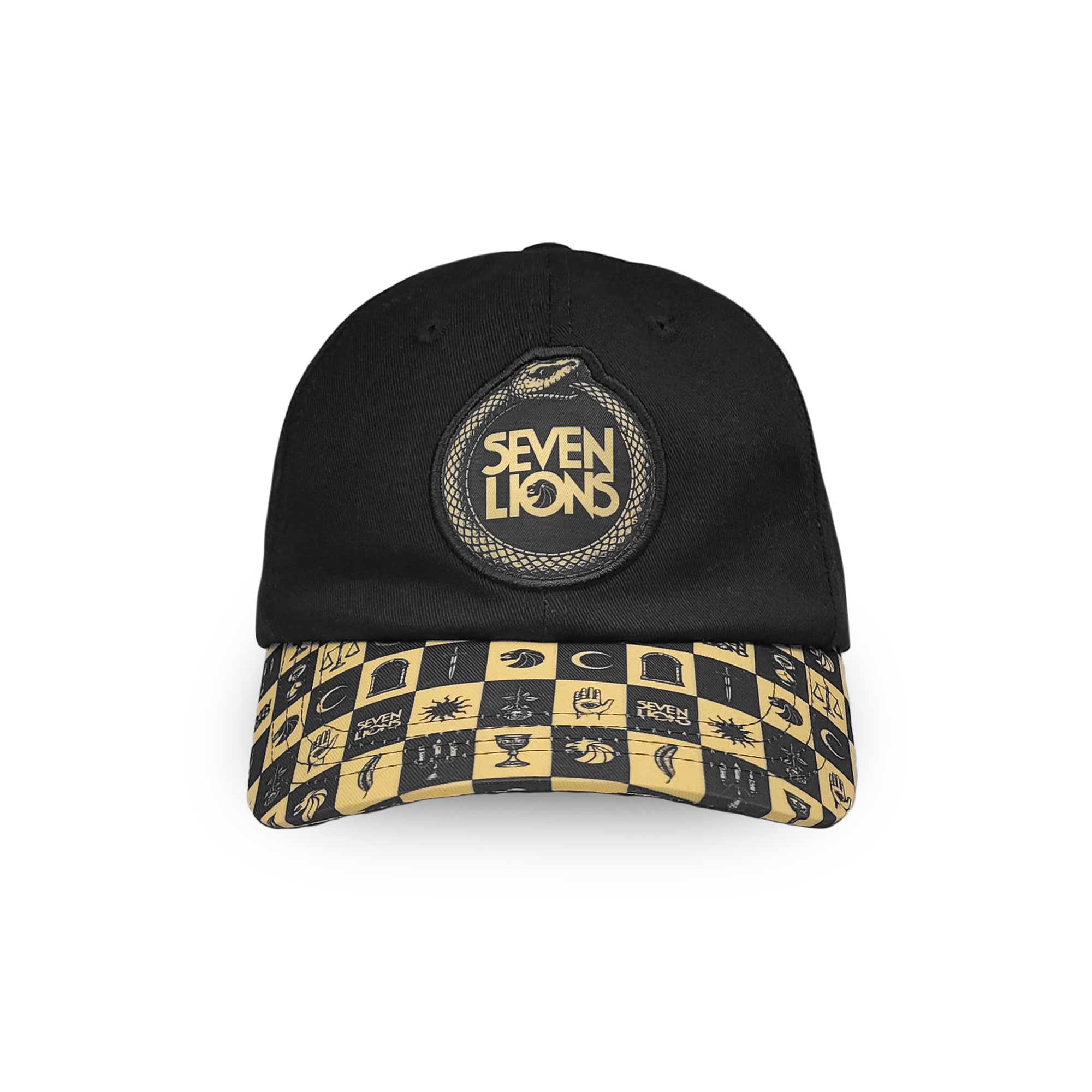 SEVEN LIONS - CHECKERED DAD HAT