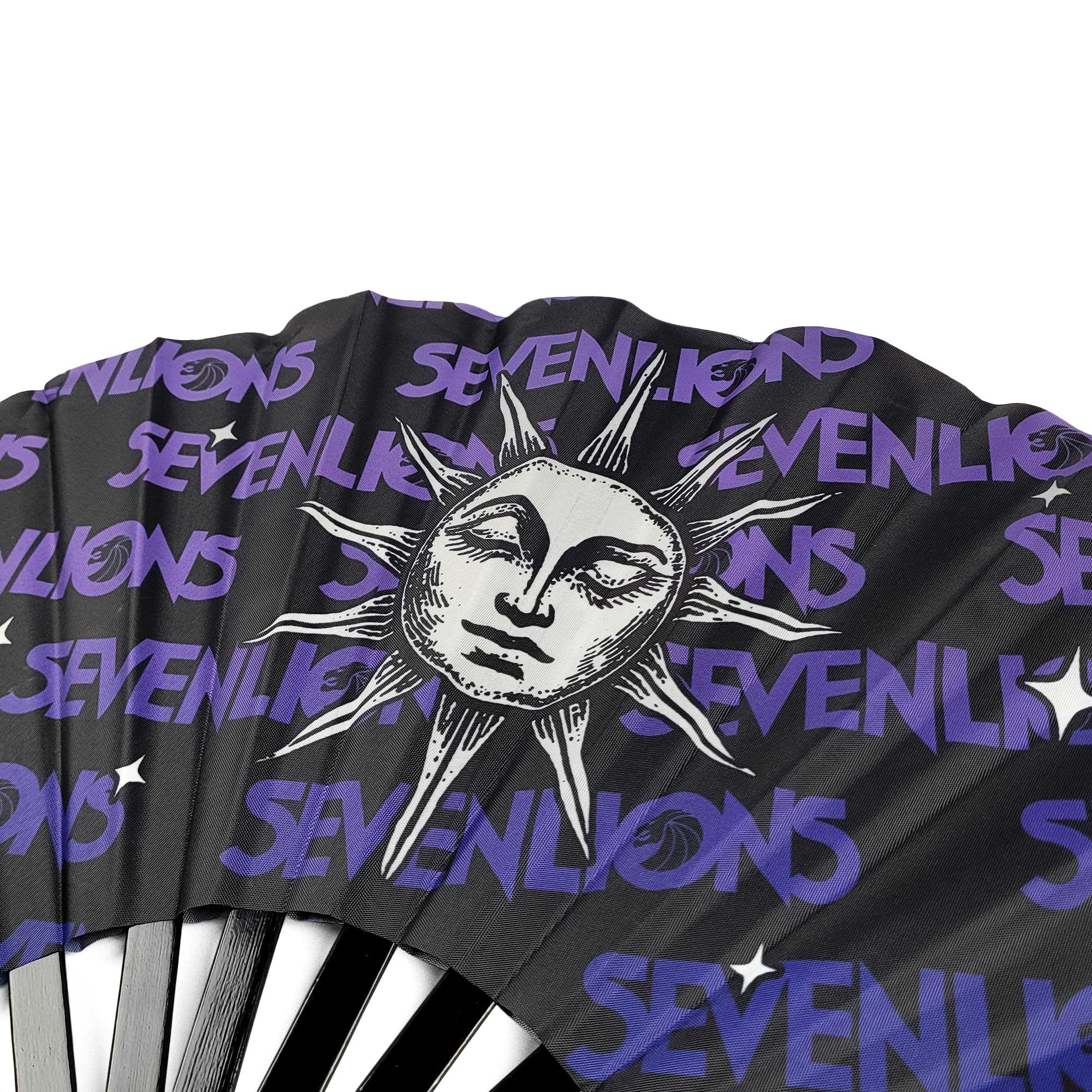 SEVEN LIONS - GATHERING TWILIGHT HAND FAN