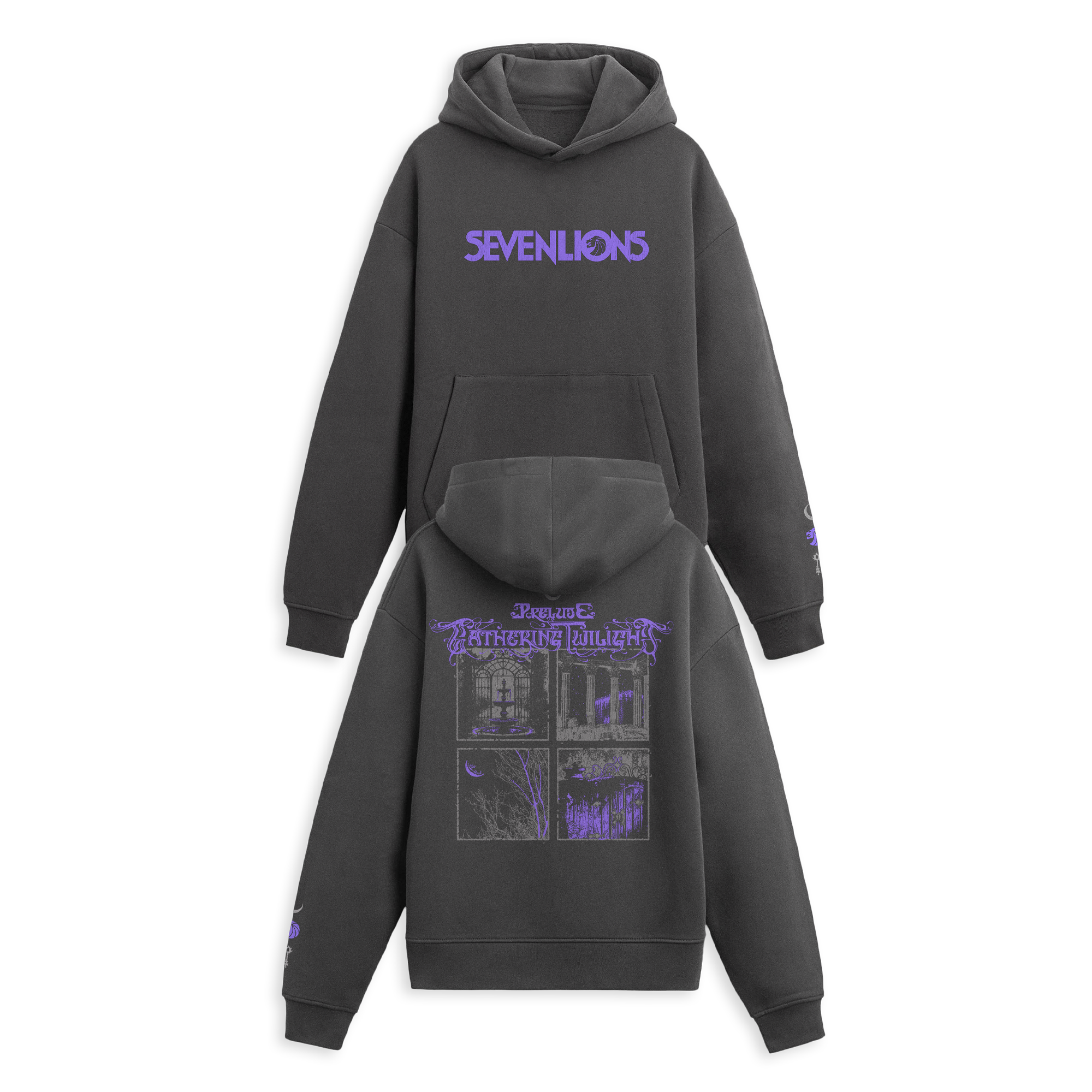 SEVEN LIONS - GATHERING TWILIGHT HOODIE