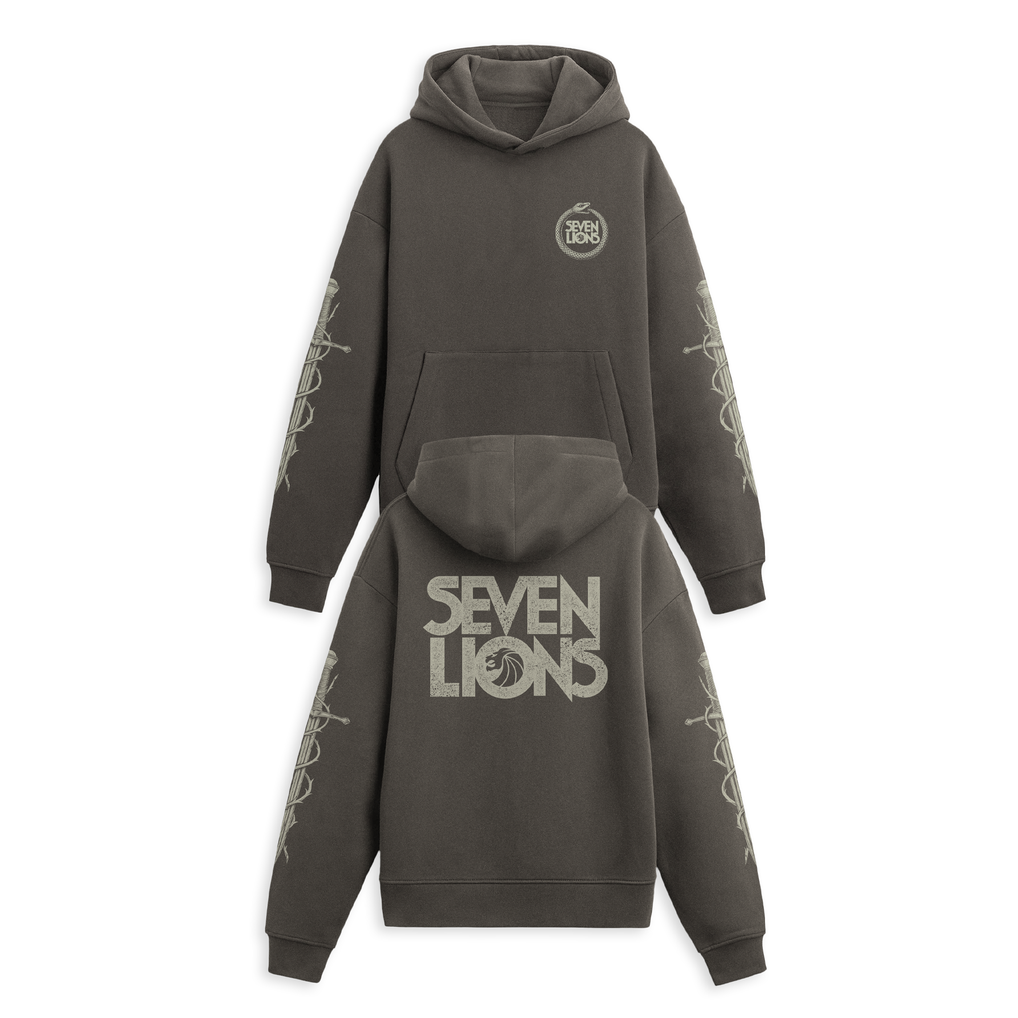 SEVEN LIONS - SWORD HOODIE