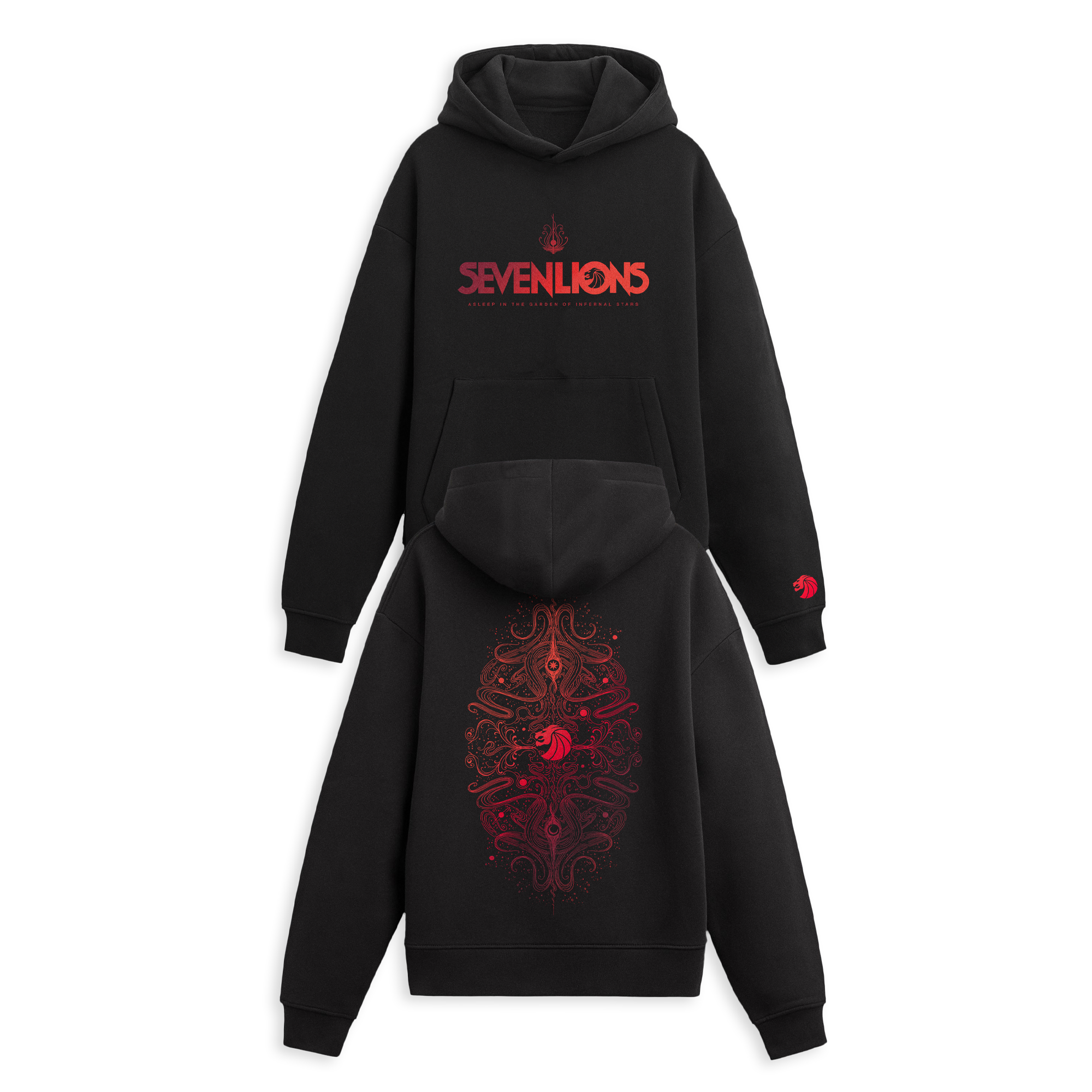 SEVEN LIONS - ASLEEP IN THE GARDEN HOODIE (pre order)