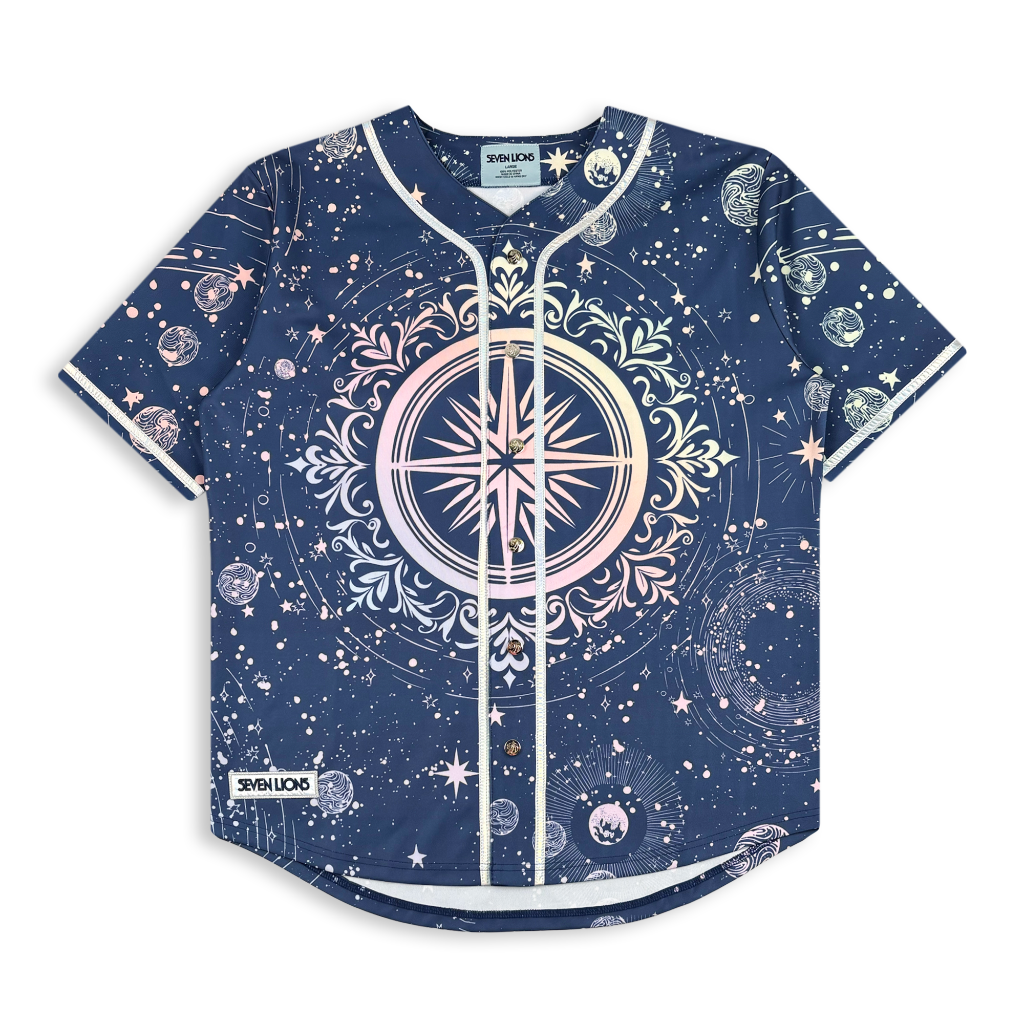 SEVEN LIONS - FANTASY KINGDOM BASEBALL JERSEY