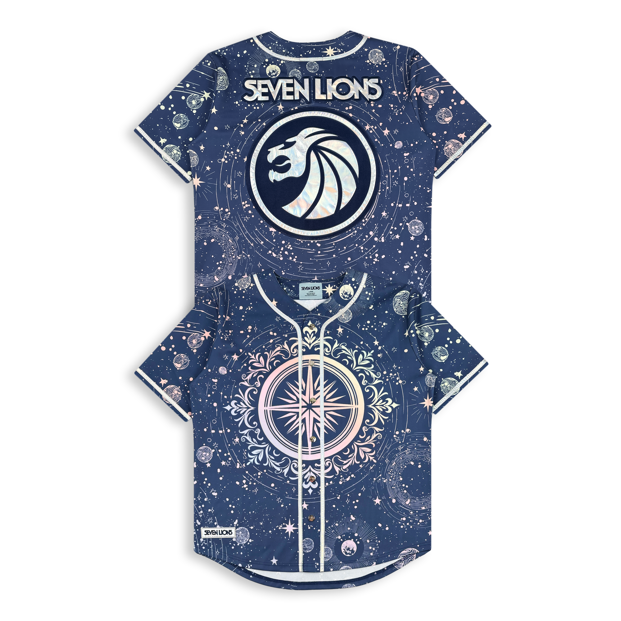 SEVEN LIONS - FANTASY KINGDOM BASEBALL JERSEY