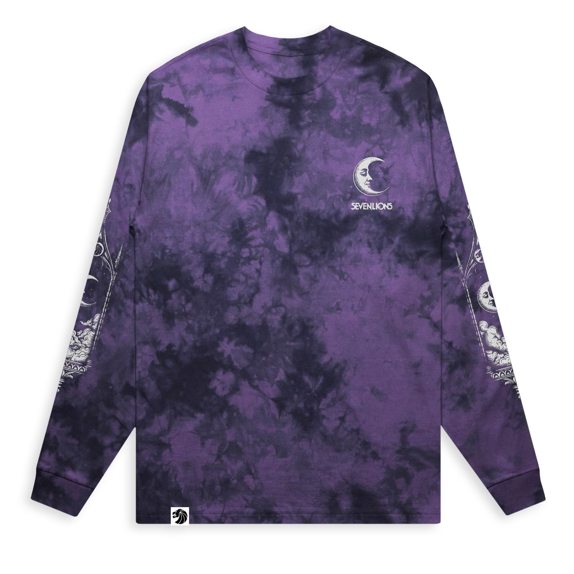 SEVEN LIONS - GATHERING TWILIGHT TIE DYE LONGSLEEVE