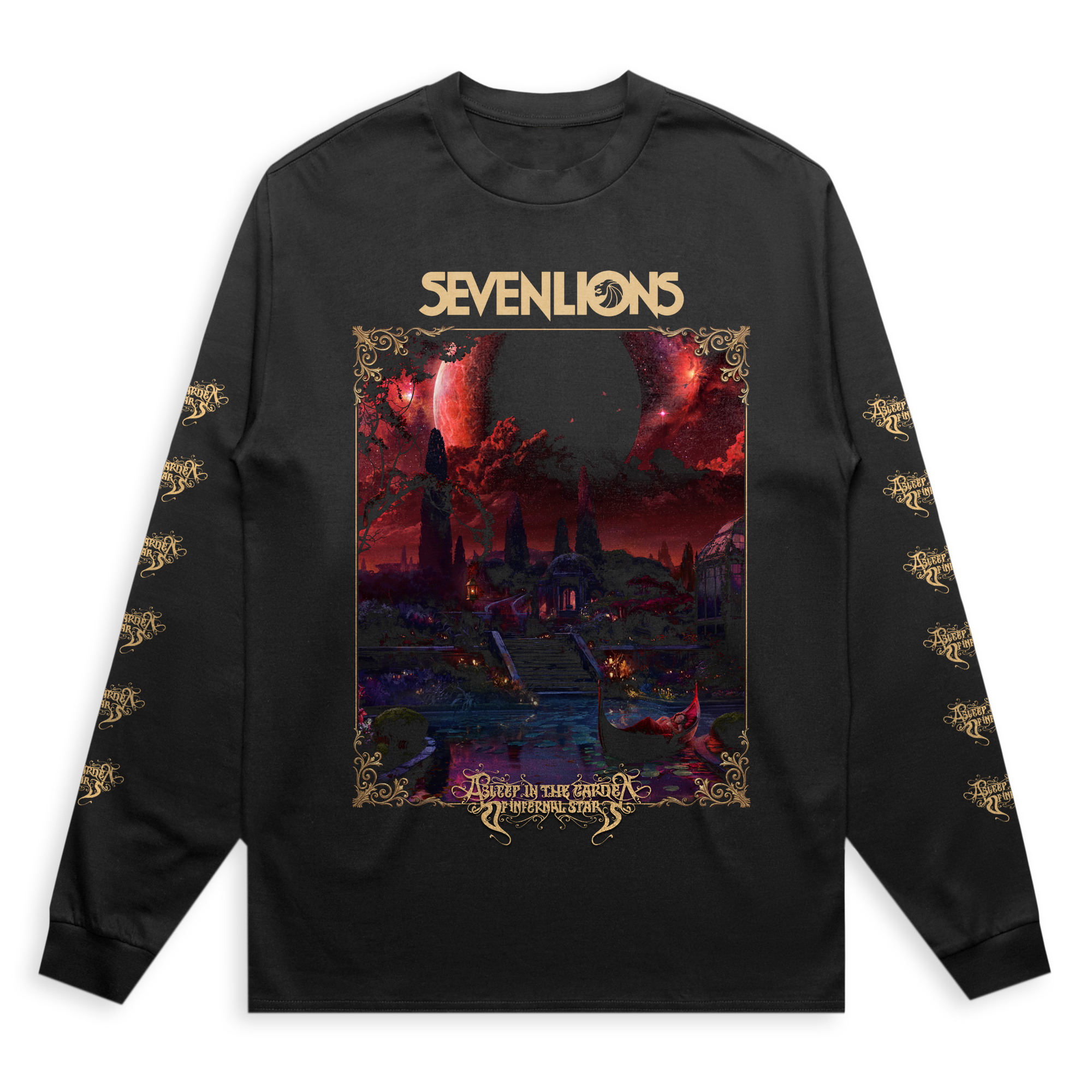 SEVEN LIONS - ASLEEP IN THE GARDEN LONG SLEEVE (pre order)