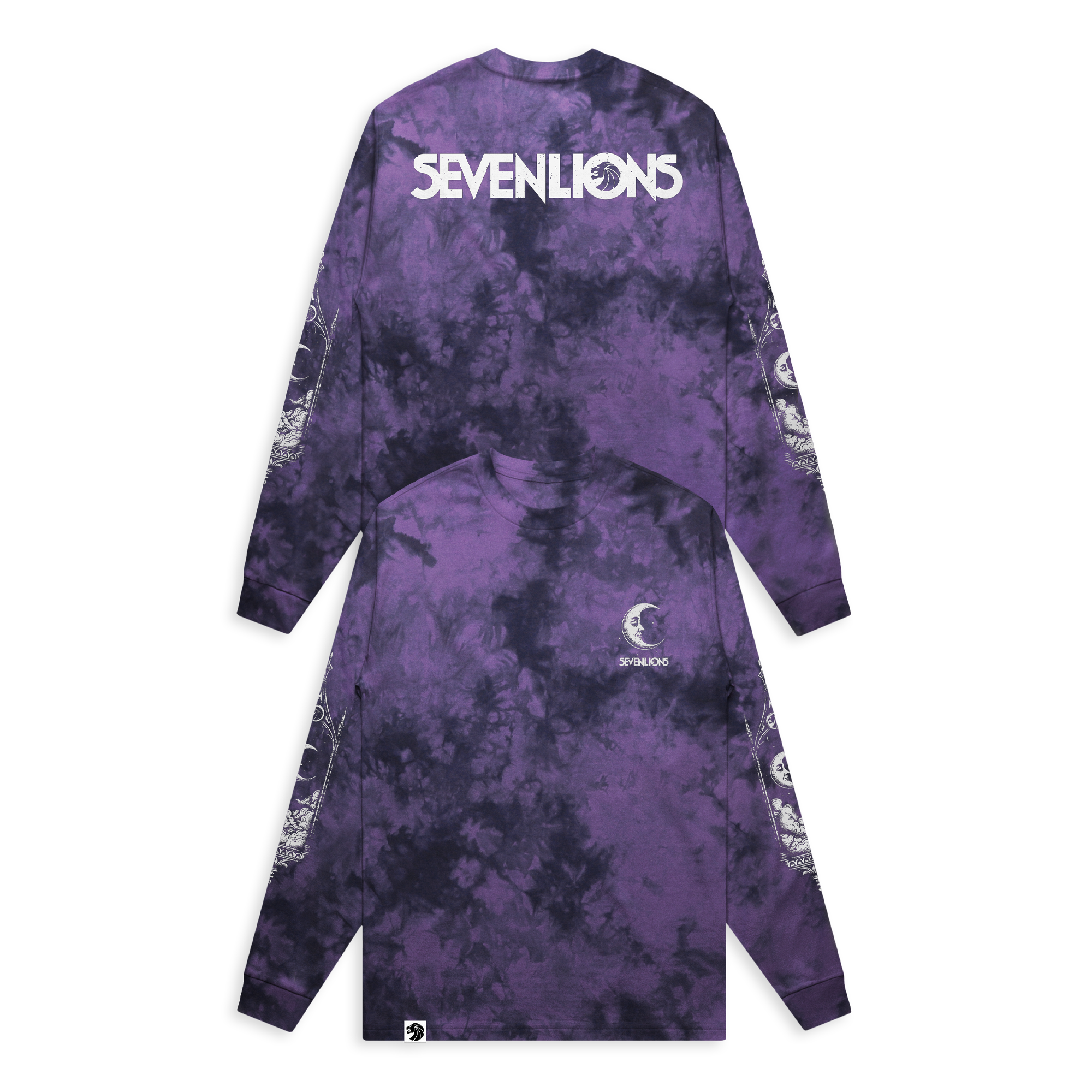 SEVEN LIONS - GATHERING TWILIGHT TIE DYE LONGSLEEVE