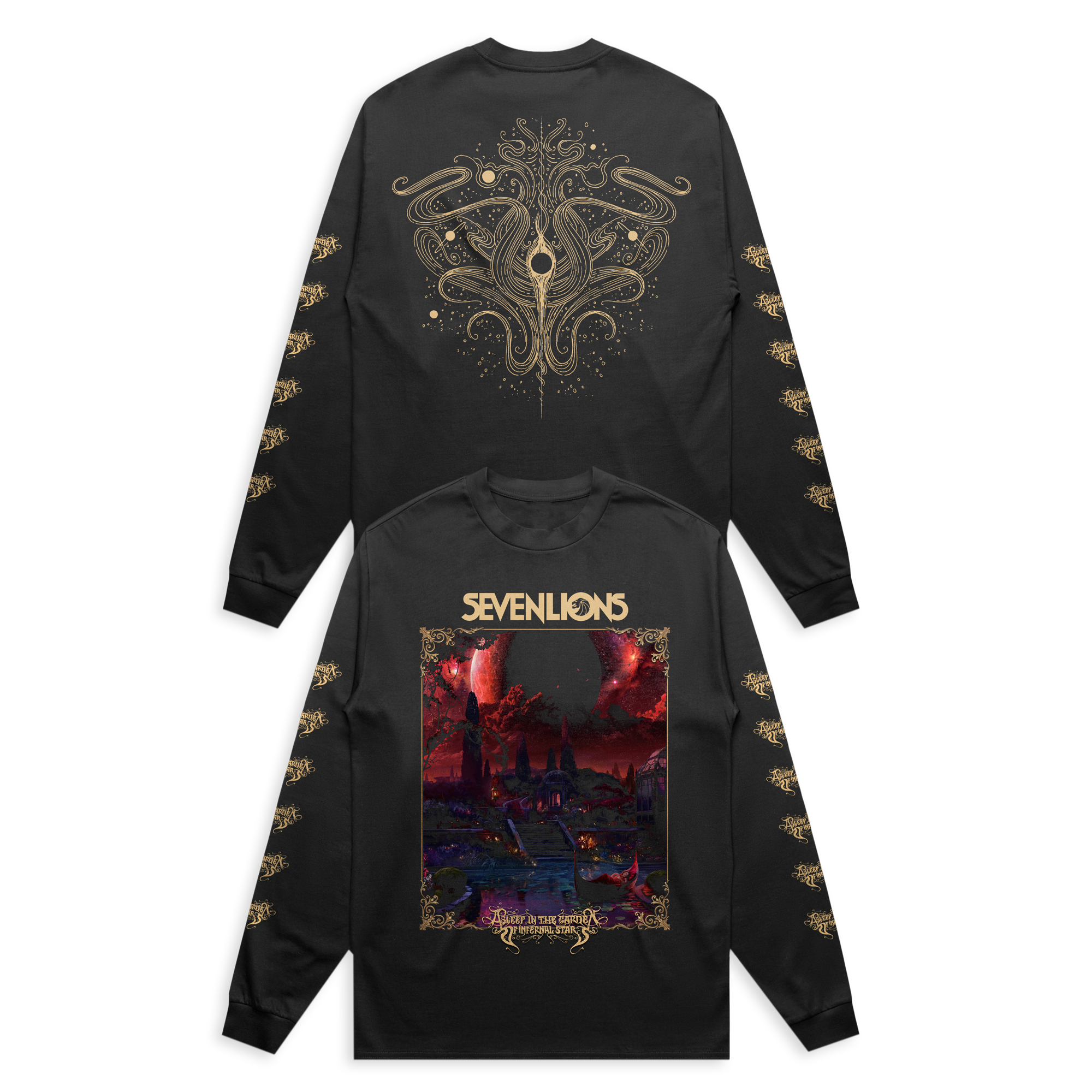 SEVEN LIONS - ASLEEP IN THE GARDEN LONG SLEEVE (pre order)