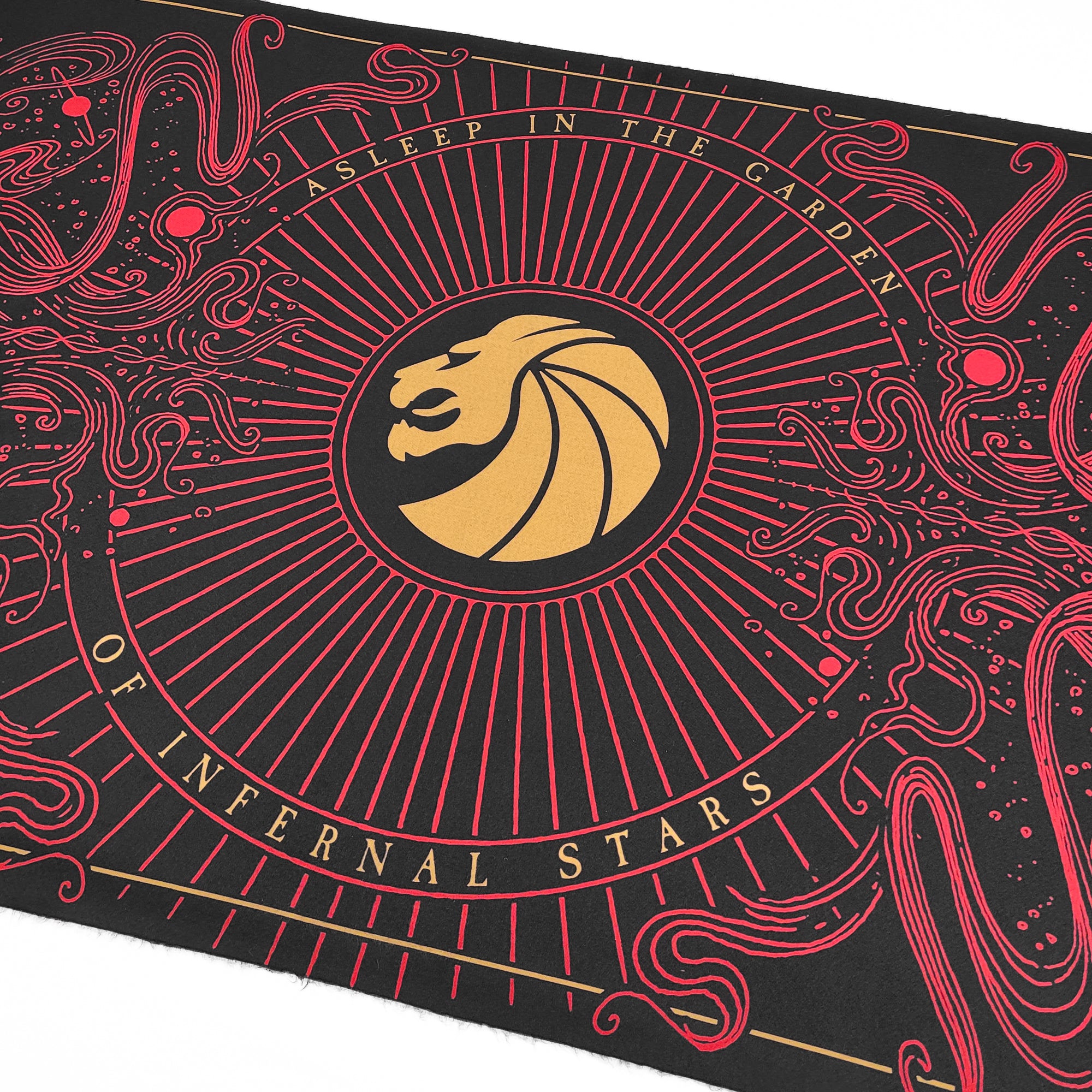 SEVEN LIONS - ASLEEP IN THE GARDEN PASHMINA – Seven Lions Store