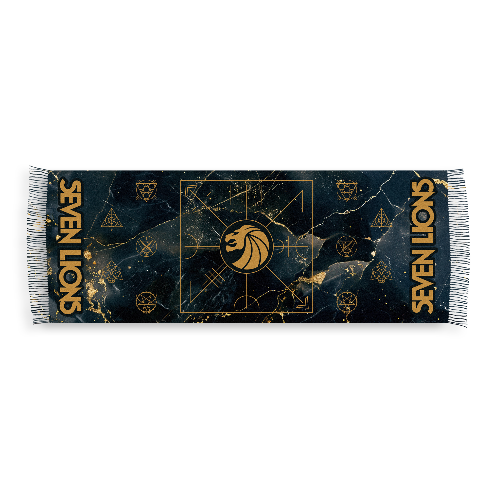 SEVEN LIONS - MARBLE & MYST PASHMINA