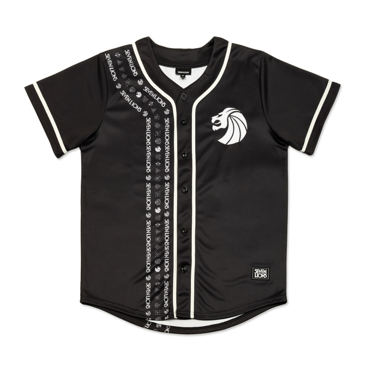 Black Staple Baseball Jersey + Snapback Bundle