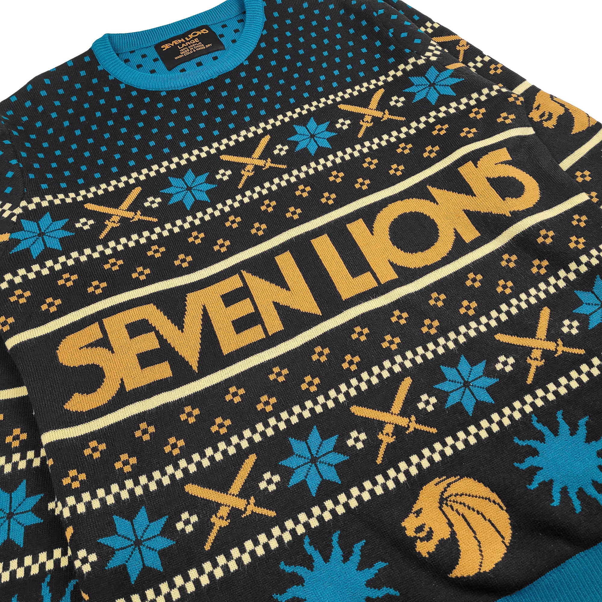 SEVEN LIONS - KNIT HOLIDAY SWEATER (pre order)