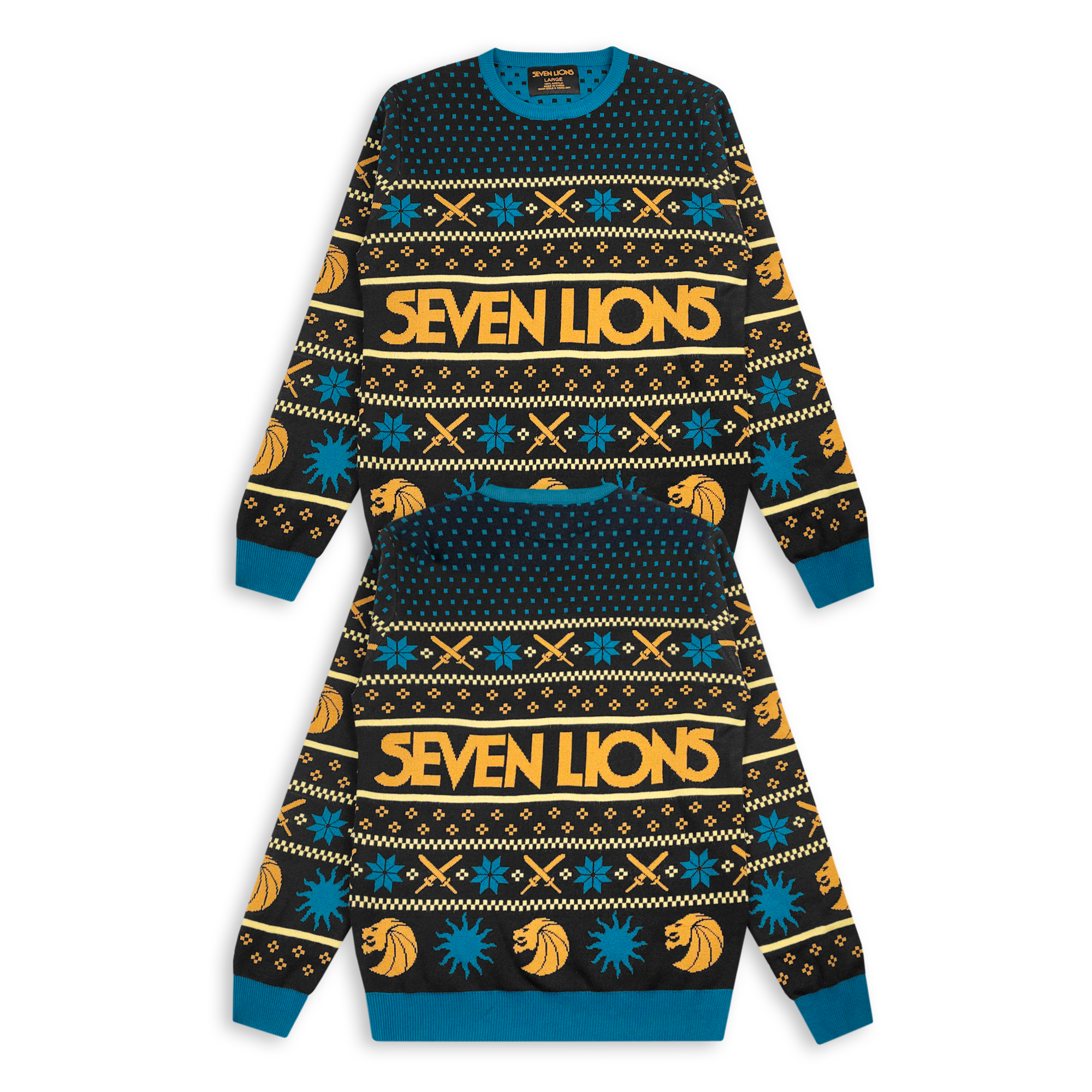 SEVEN LIONS - KNIT HOLIDAY SWEATER (pre order)