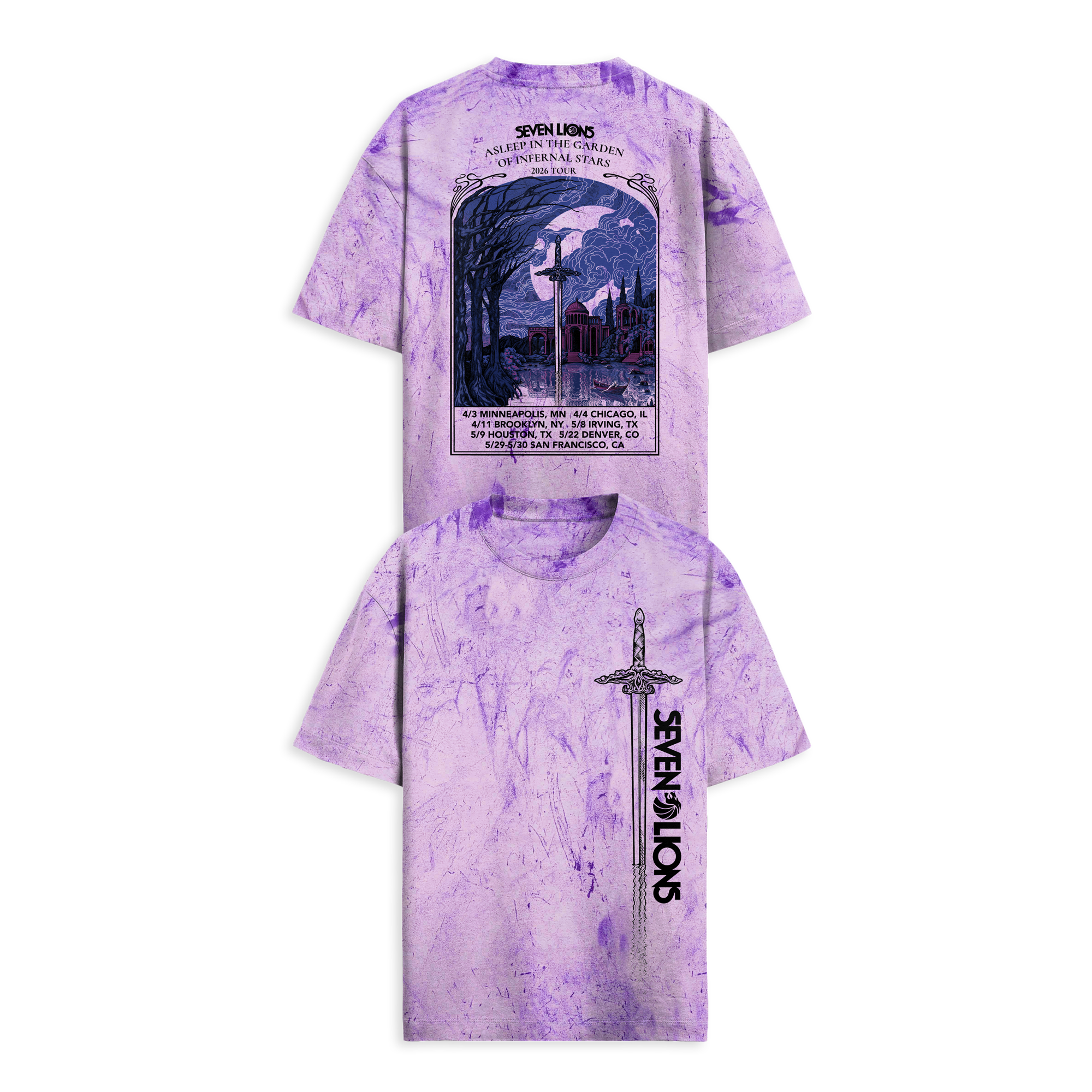 SEVEN LIONS - AITGOIS TOUR TEE
